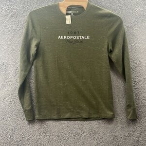 NWT Aeropostale green men’s size large long sleeve tee 1987 Aeropostale New York
